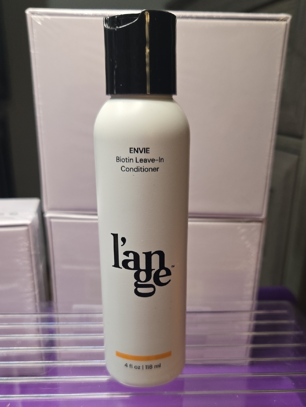 l'ange ENVIE Biotin Leave-In Conditioner - White Bottle